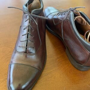 Johnston & Murphy Dark Brown Leather Dress Boots 12M EUC